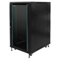 PHASAK Armario Rack 19" Phasak Pro 18U  600x600 Montado (Incluye: 2 bandejas de 19? + Regleta electrica 19? + Juego de ruedas +  Ventilacion)
